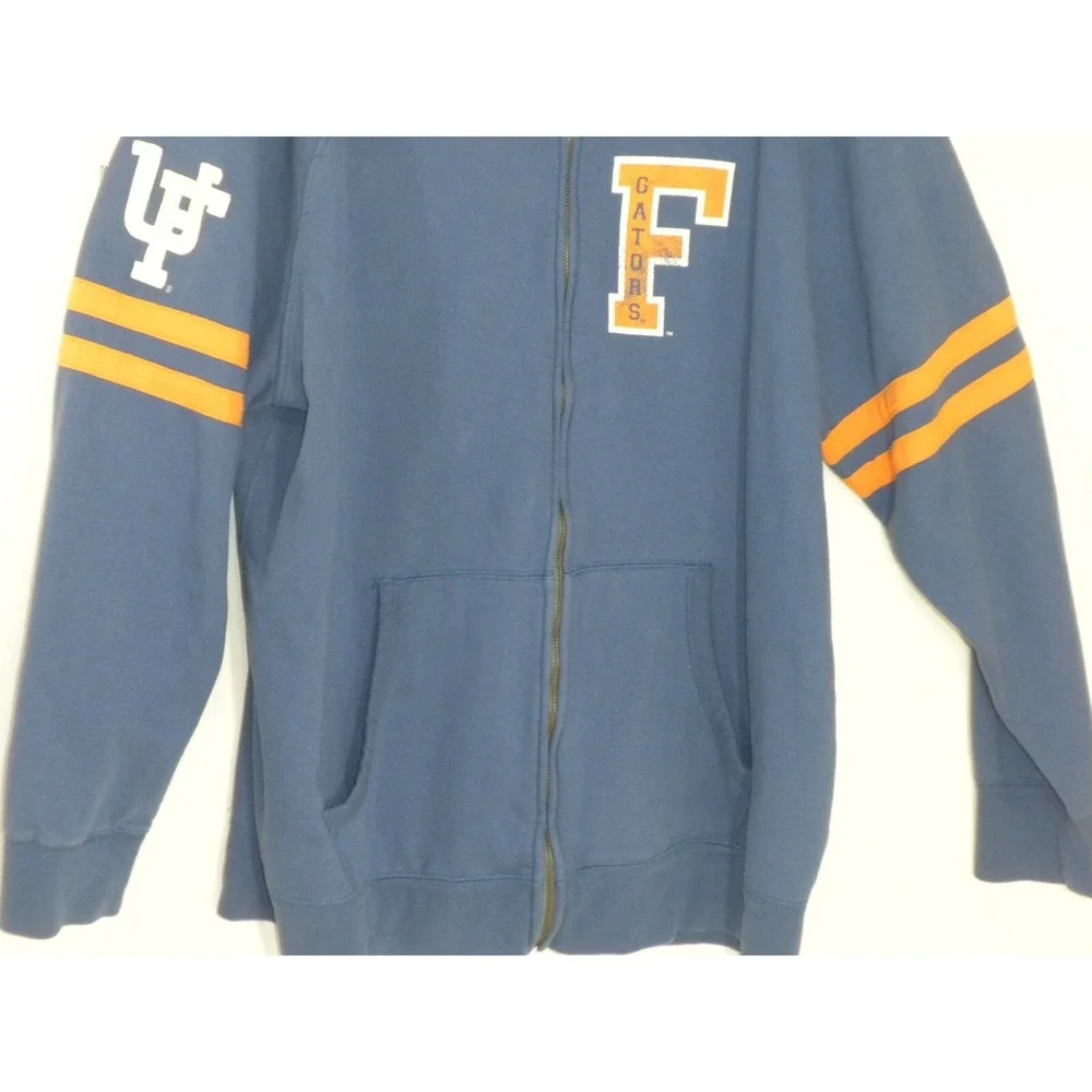 Florida Gators‎ Sweatshirt Mens 3XL Blue Varsity Zip Up College Football Swamp